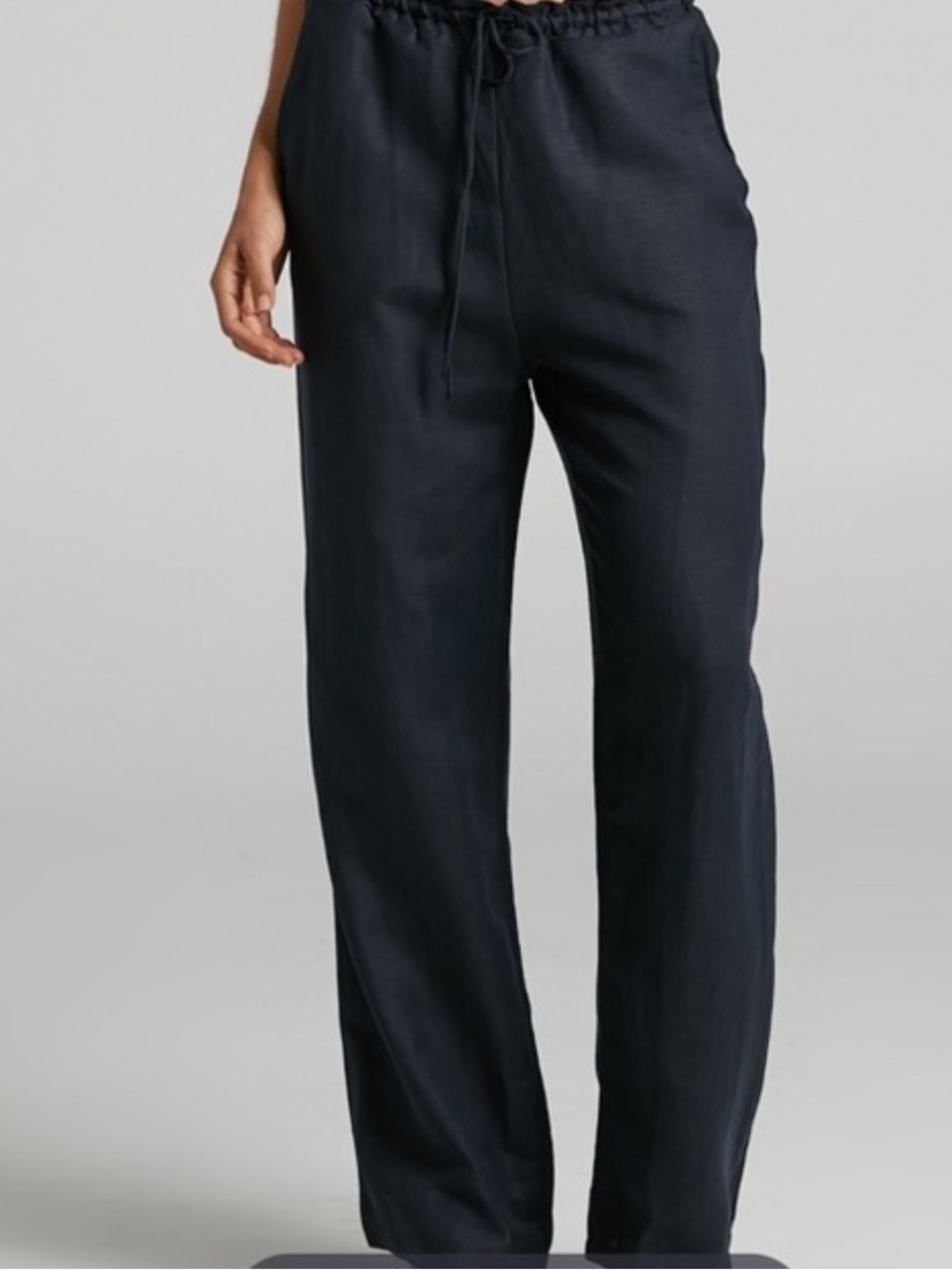 Lioness La Palma Wide Leg Pants - Navy